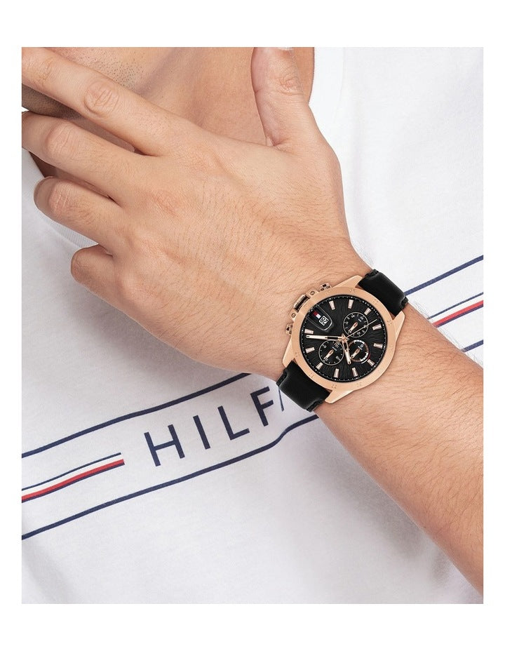 Jameson Leather Dial 1792194 Watch in Black