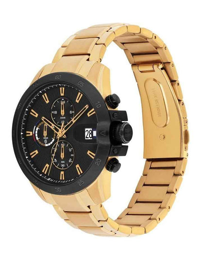 Jameson Ionic Plated Thin Steel Dial 1792199 Watch in Black