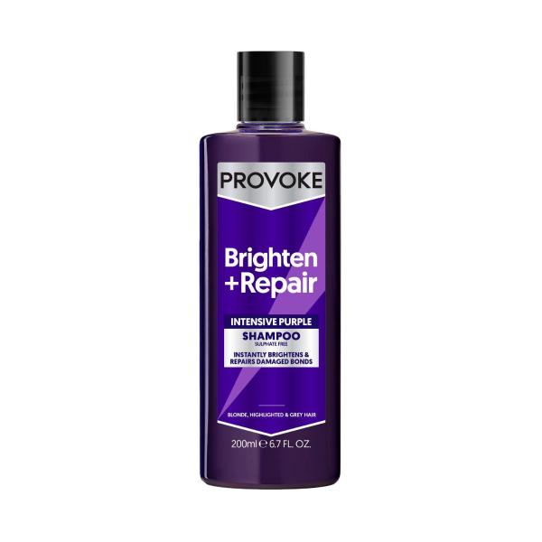 PROVOKE TOUCH OF SILVER BRIGHTEN & REPAIR SHAMPOO 200ML