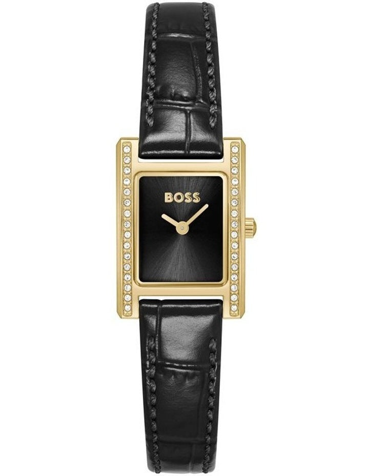 Lucy Precious Leather Dial 1502813 Watch in Black