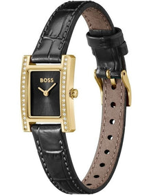 Lucy Precious Leather Dial 1502813 Watch in Black