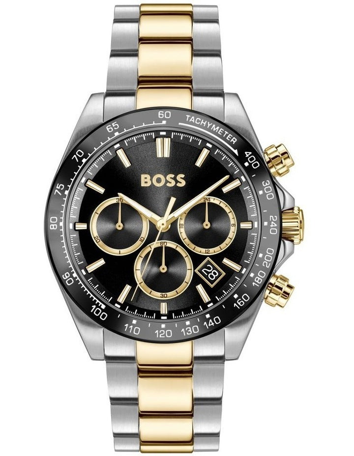 Hero Two Tone Stainless Steel Dial 1514269 Watch in Black
