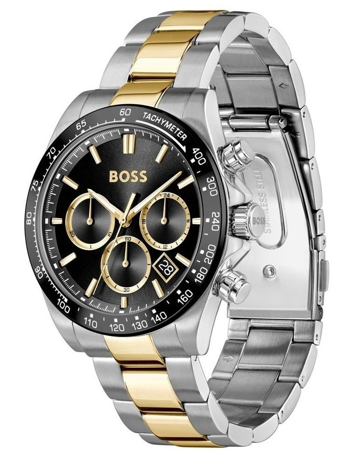 Hero Two Tone Stainless Steel Dial 1514269 Watch in Black
