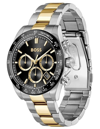 Hero Two Tone Stainless Steel Dial 1514269 Watch in Black