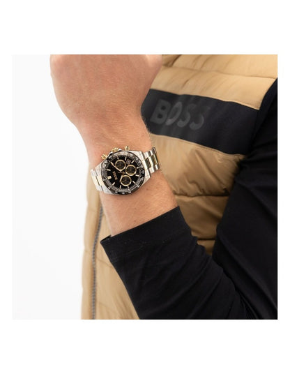 Hero Two Tone Stainless Steel Dial 1514269 Watch in Black