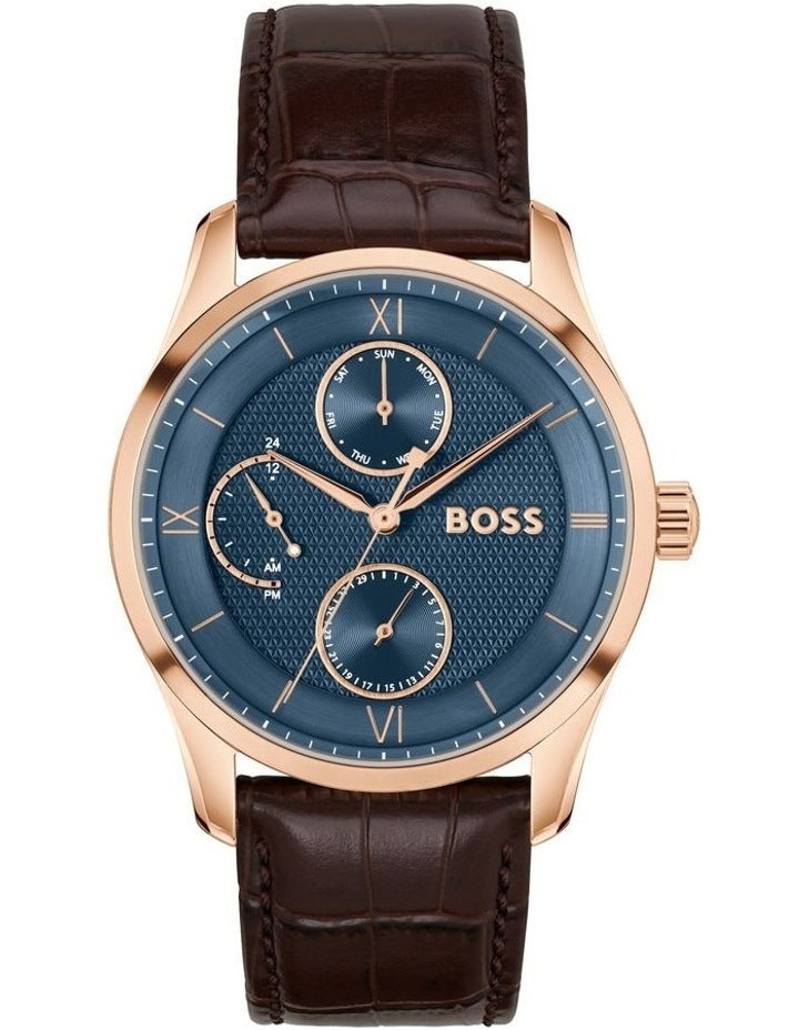 Principle Master Brown Calfskin Dial 1514273 Watch in Blue