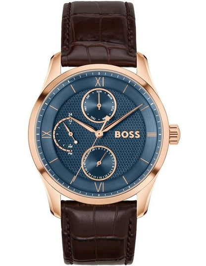 Principle Master Brown Calfskin Dial 1514273 Watch in Blue