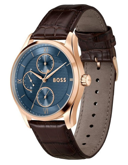 Principle Master Brown Calfskin Dial 1514273 Watch in Blue