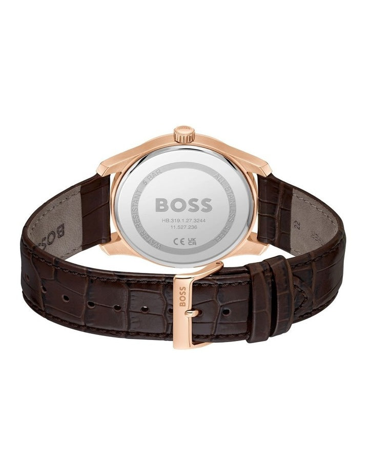 Principle Master Brown Calfskin Dial 1514273 Watch in Blue