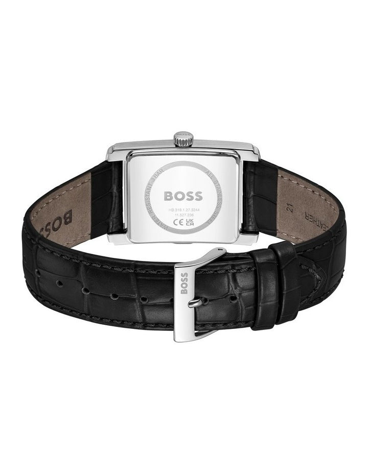 Principle Dress Leather Dial 1514277 Watch in Black