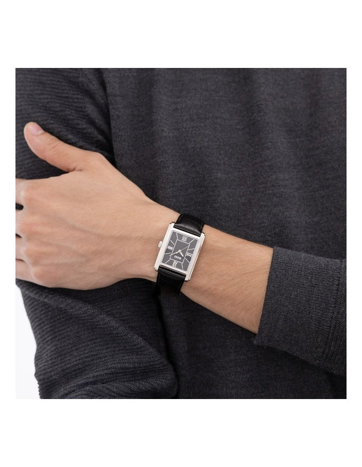 Principle Dress Leather Dial 1514277 Watch in Black