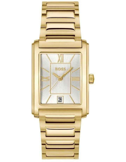 Principle Dress Ionic Plated Thin Steel Silver Dial 1514280 Watch in Gold