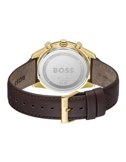 Tourmaster Brown Calfskin Dial 1514285 Watch in Black