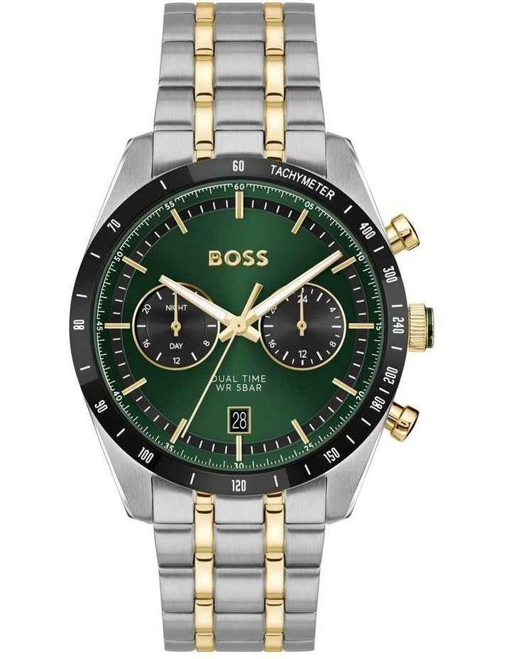 Tourmaster Stainless Steel & Ionic Plated Dial Watch 1514287 in Green