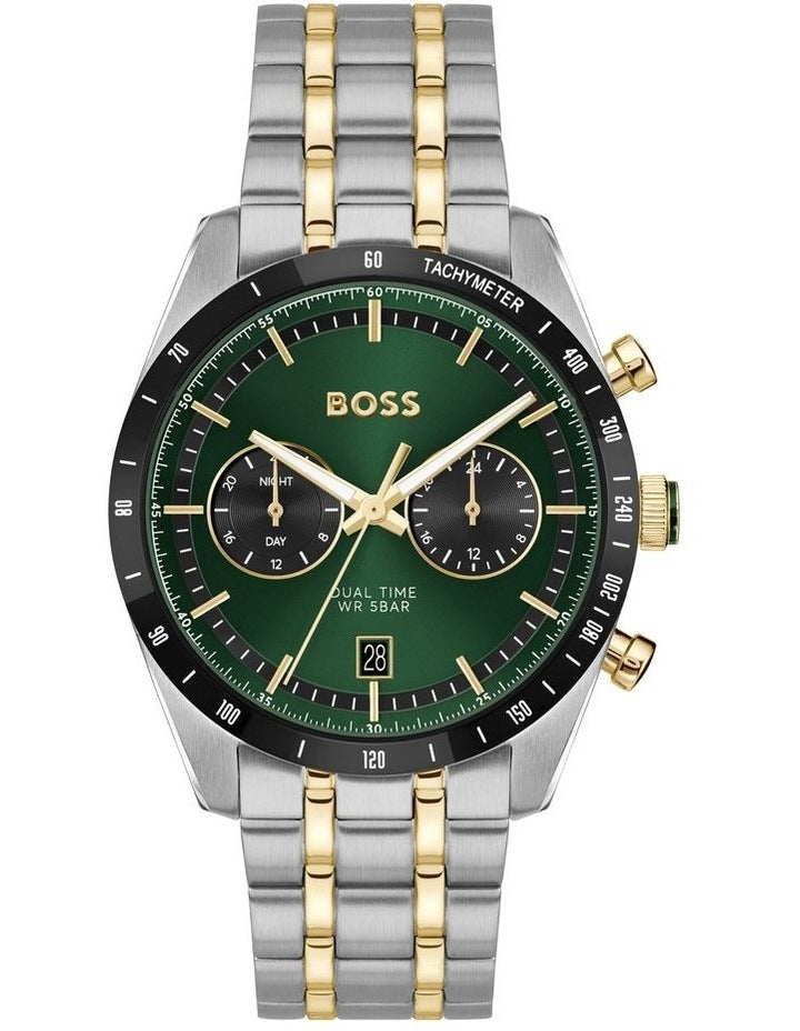 Tourmaster Stainless Steel & Ionic Plated Dial Watch 1514287 in Green