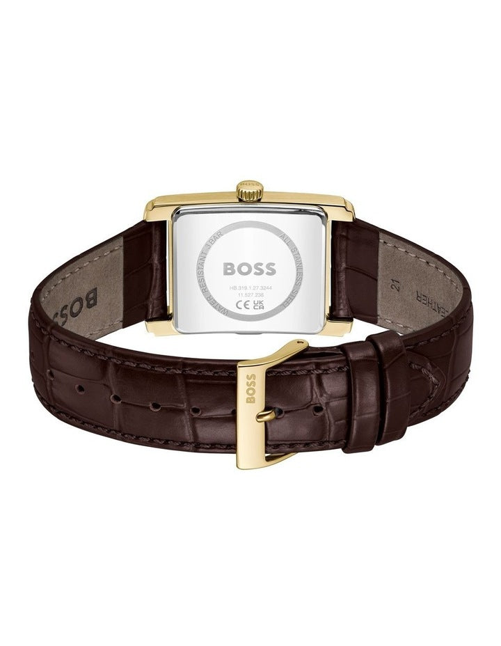 Principle Dress Leather Dial 1514300 Watch in Brown
