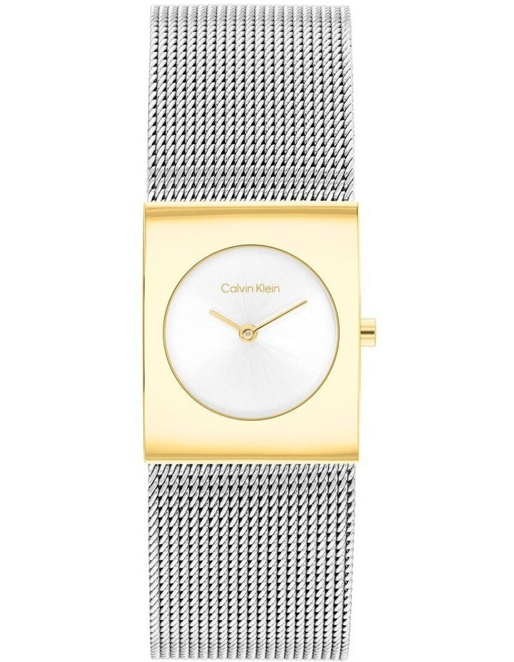 Pulse Stainless Steel Dial 25100139 Watch in Silver White