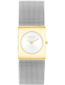 Pulse Stainless Steel Dial 25100139 Watch in Silver White