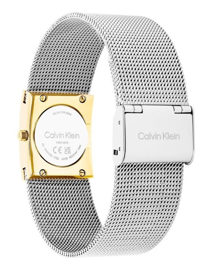Pulse Stainless Steel Dial 25100139 Watch in Silver White