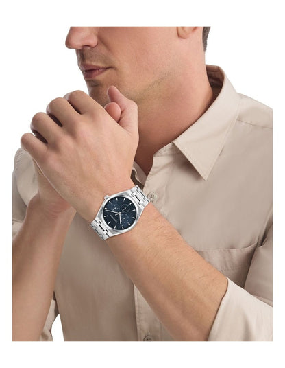 Motion Stainless Steel Dial Watch 25200520 in Blue