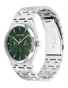 Motion Stainless Steel Dial Watch 25200521 in Green