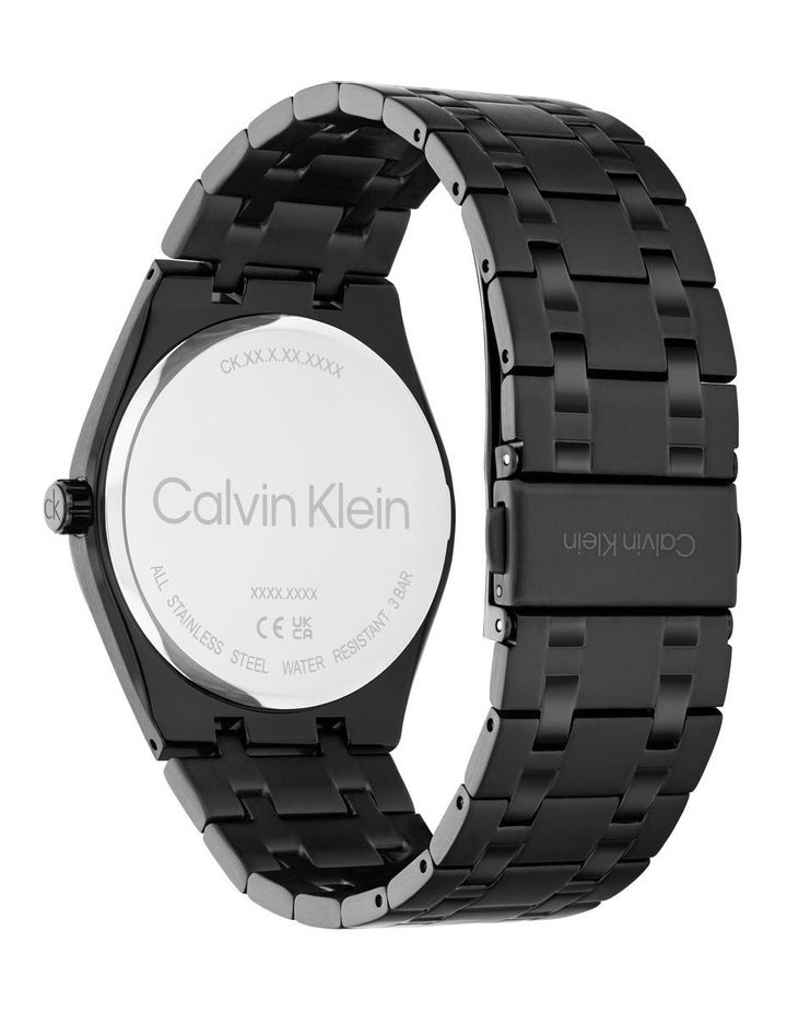 Motion Ionic Plated Steel Dial Watch 25200522 in Black