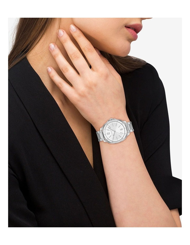 Kitt Stainless Steel Dial Watch 14504477 in Silver