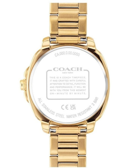 Kitt Ionic Plated Thin Gold Steel Green Dial Ladies Watch 14504535