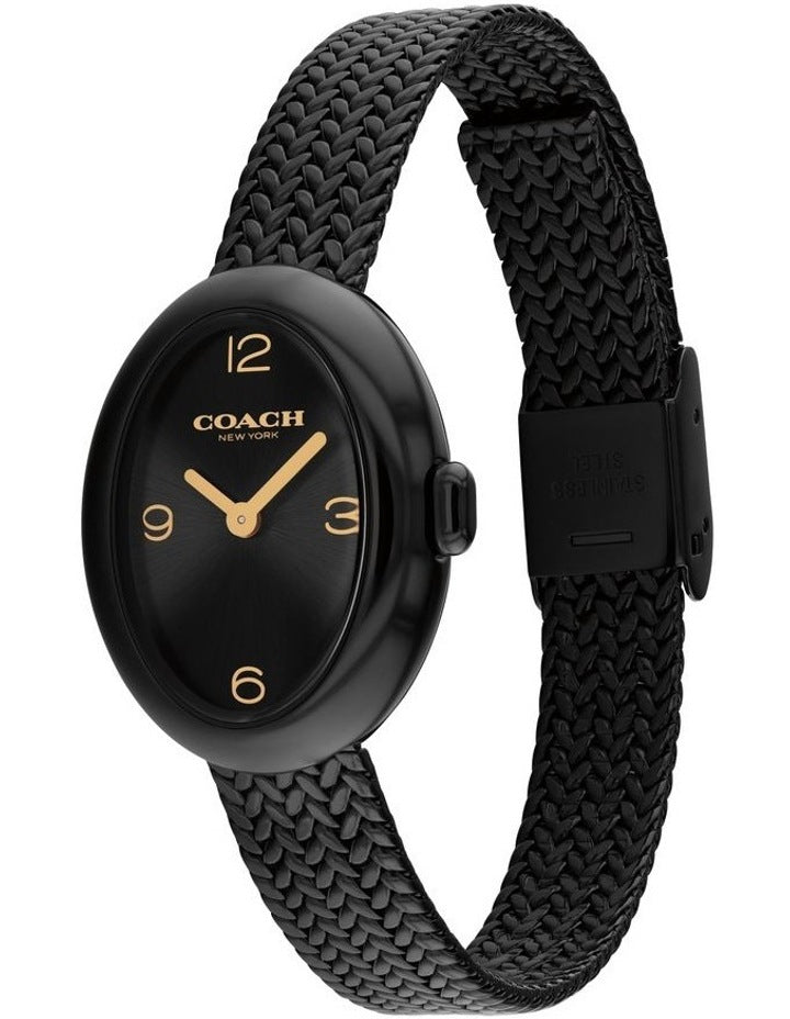 Sammy Ionic Plated Steel Watch 14504569 in Black