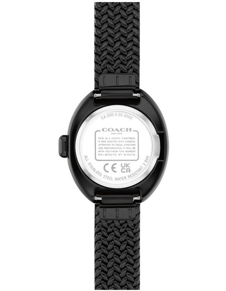Sammy Ionic Plated Steel Watch 14504569 in Black