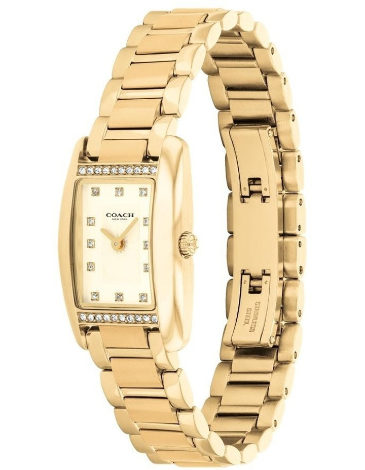 Reese Ionic Plated Steel Watch 14504588 in Light Gold