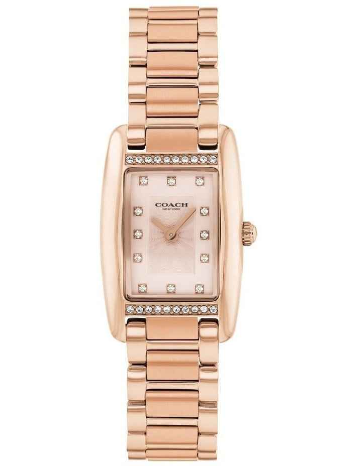 Reese Ionic Plated Steel Watch 14504589 in Carnation Gold