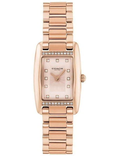 Reese Ionic Plated Steel Watch 14504589 in Carnation Gold