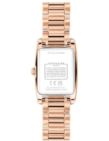 Reese Ionic Plated Steel Watch 14504589 in Carnation Gold