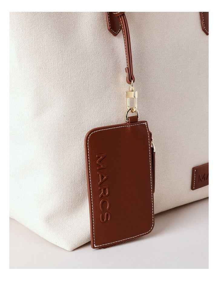 Taranto Tote Bag in Brown Combo