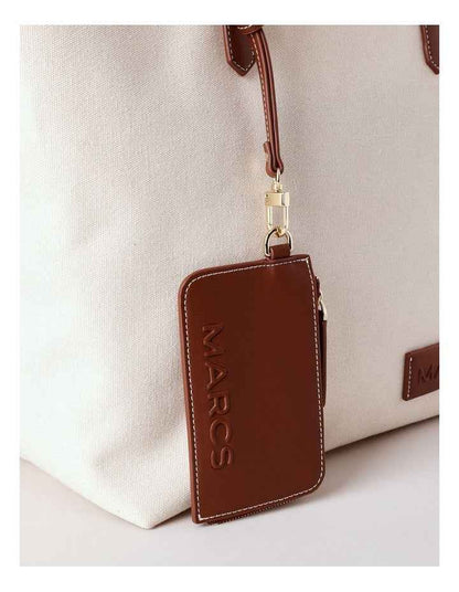 Taranto Tote Bag in Brown Combo