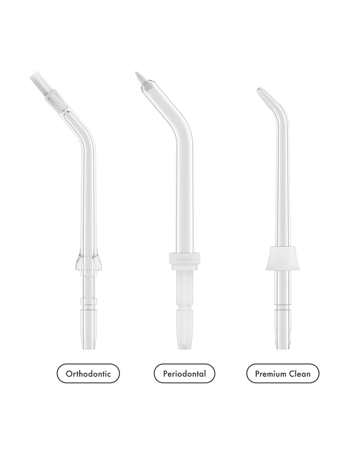 Hydro Sonic Floss Tips - Dental Selection, 3 pack