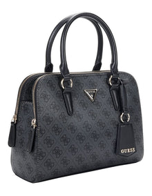 Sarai Status Satchel Bag in Coal Logo