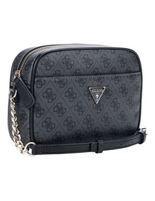 Sarai Camera Crossbody Bag in Coal Logo