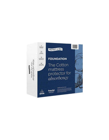 Foundation Cotton Terry Mattress Protector Super King