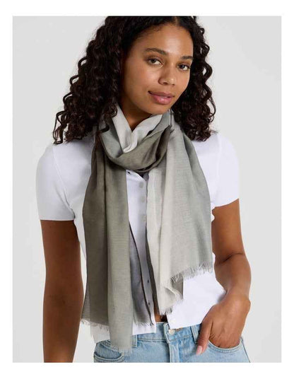 Ombre Scarf in Sage