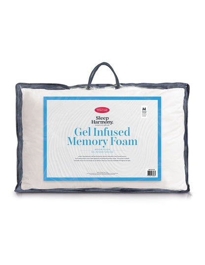 Sleep Harmony Gel Pillow in White