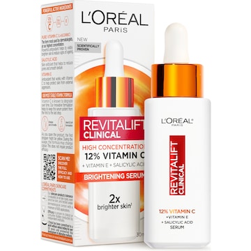 L'Oreal Paris Revitalift 12% Pure Vitamin C Tone-Pore-Line Serum 30mL