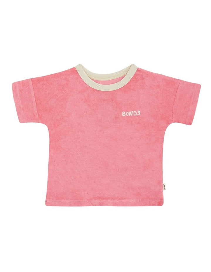 Terry Towelling Tee in Island Punch