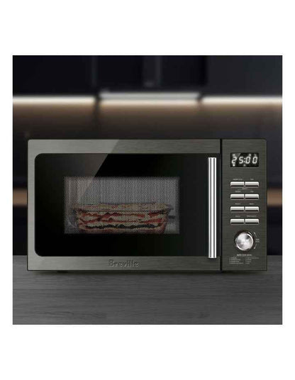 The Easy Wave Inverter 34L in Black Stainless Steel LMO434BST2IAN1