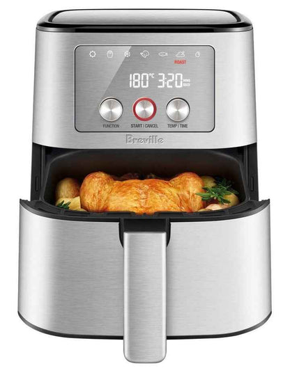 The Chef Compact Air Fryer LAF535BSS2IAN1 in Brushed Stainless Steel