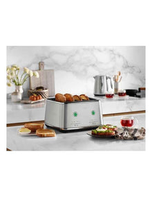 Stainless Steel The Eye Q  Auto 4 870 Toaster BTA870BSS4IAN1