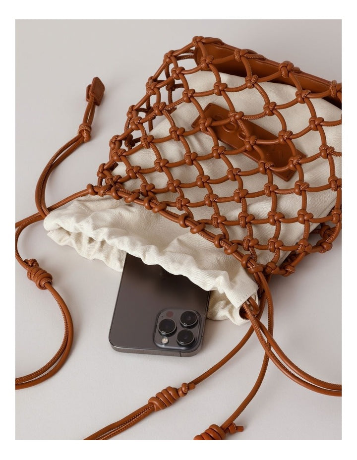 Pescara Crossbody Bag in Brown