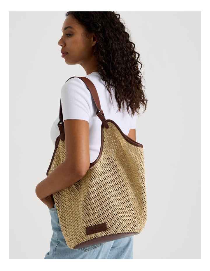 Corfu Shoulder Bag in Natural
