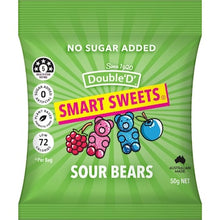 Double 'D' Smart Sweets Sour Bears 50g